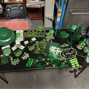 Green St. Patrick's Day Decorations Party Supplies